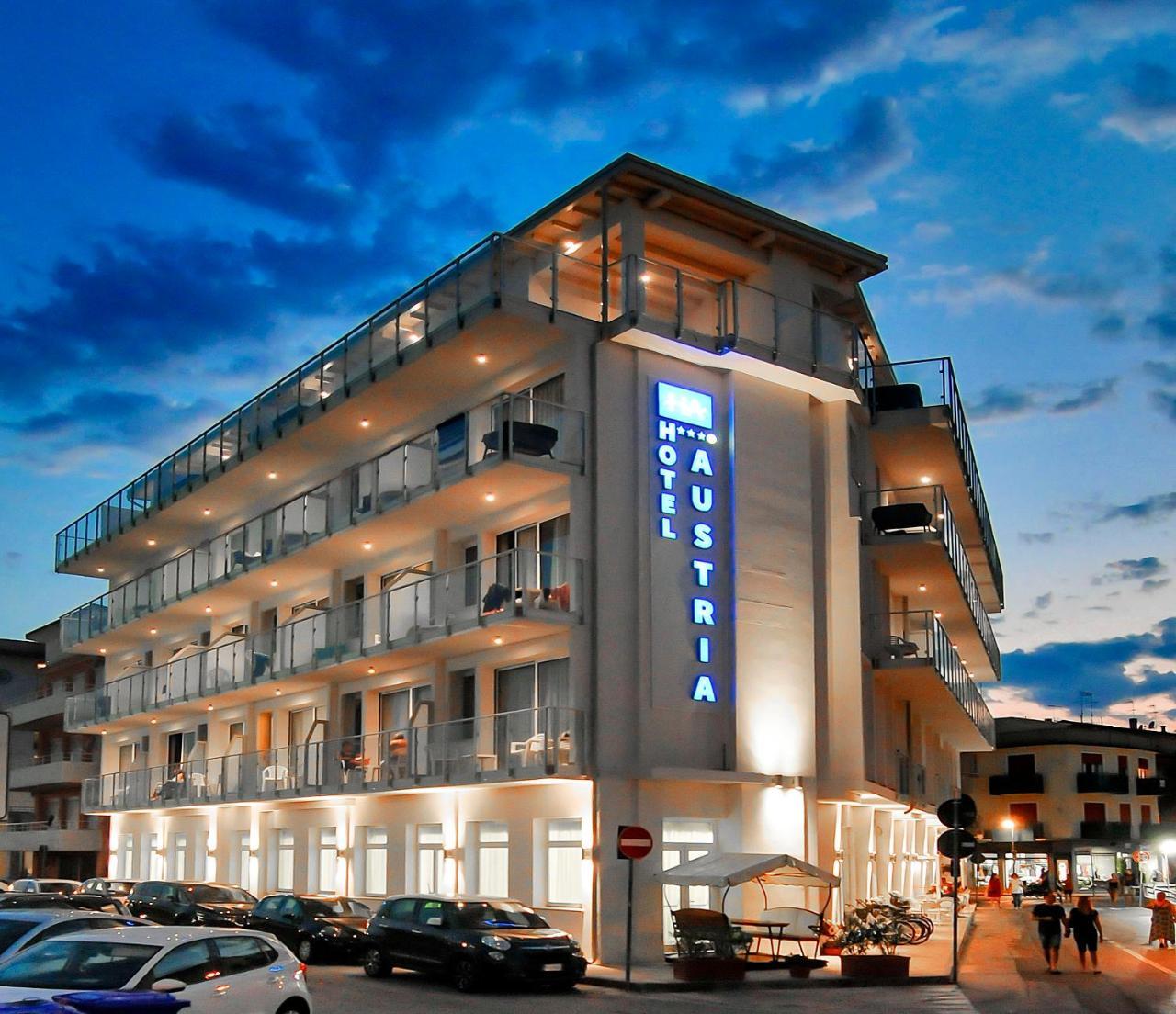 Hotel Austria Caorle Esterno foto